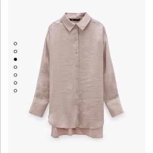 Zara oversized shirt